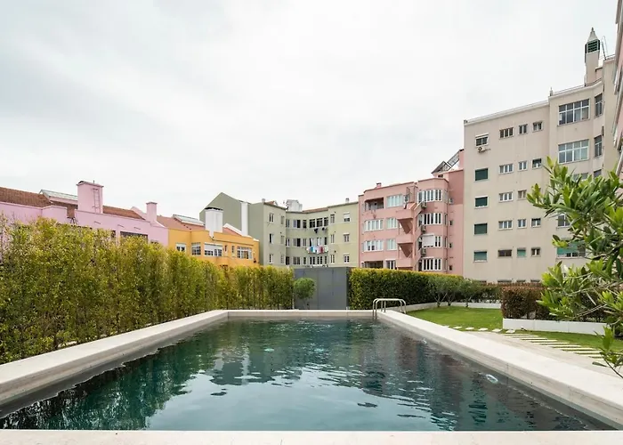 דירה Paya - 1 Bedroom And Pool In Areeiro ליסבון